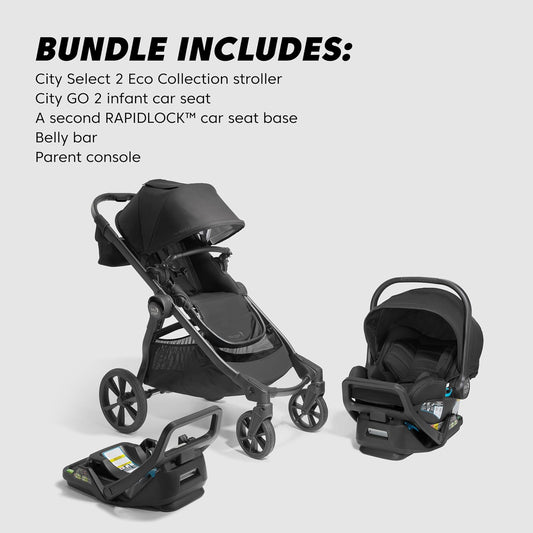 Baby Jogger City Select 2 Travel System (Eco Collection) - Kidsy
