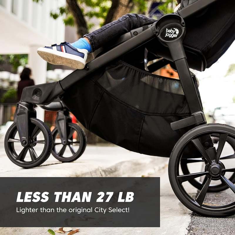 Baby Jogger City Select 2 Travel System Includes City GO 2 Infant Car Seat (Radiant Slate) - Kidsy