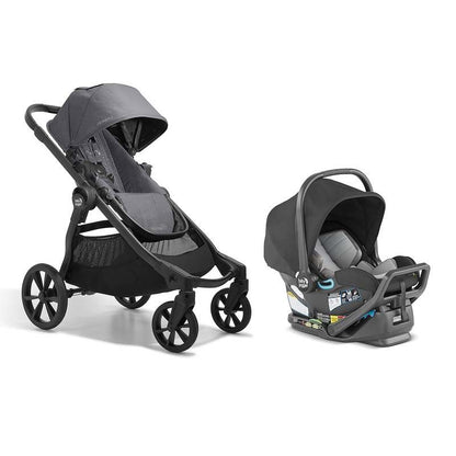 Baby Jogger City Select 2 Travel System Includes City GO 2 Infant Car Seat (Radiant Slate) - Kidsy