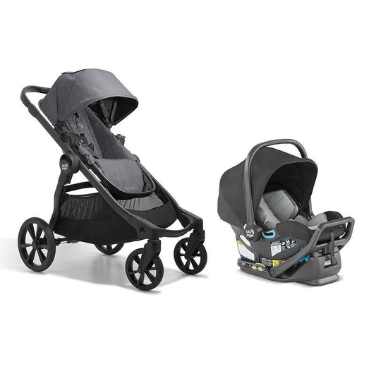 Baby Jogger City Select 2 Travel System Includes City GO 2 Infant Car Seat (Radiant Slate) - Kidsy