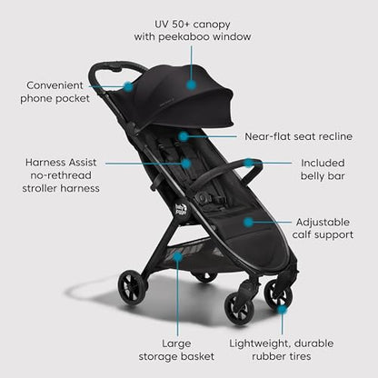 Baby Jogger City Tour 2 Eco Collection Lightweight Stroller (Eco Black) - Kidsy
