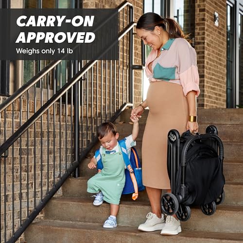 Baby Jogger City Tour 2 Eco Collection Lightweight Stroller (Eco Black) - Kidsy