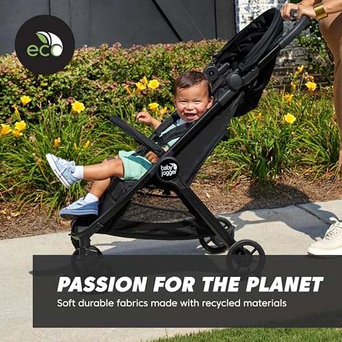 Baby Jogger City Tour 2 Eco Collection Lightweight Stroller (Eco Black) - Kidsy