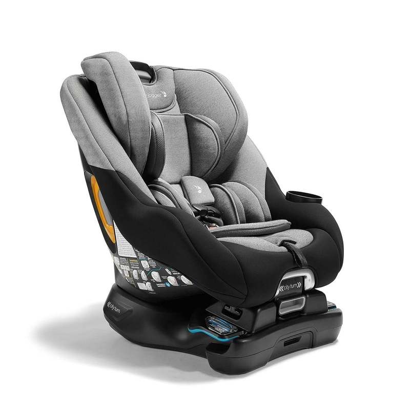 Baby Jogger City Turn Rotating Convertible Car Seat (Onyx Black) - Kidsy