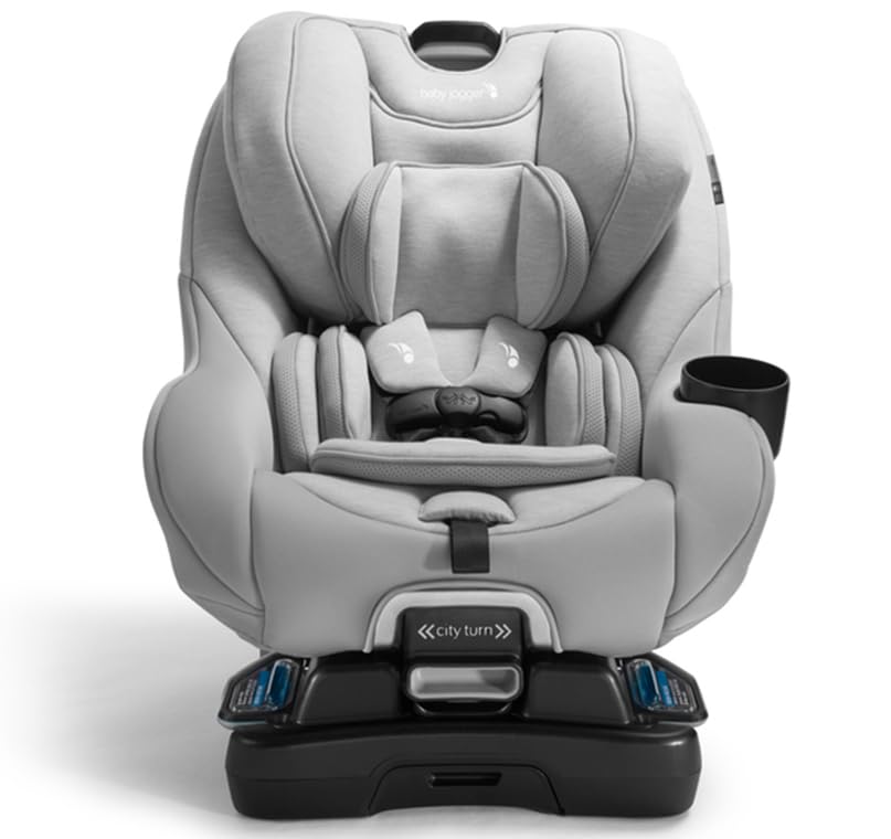 Baby Jogger City Turn Rotating Convertible Car Seat (Paloma Greige) - Kidsy