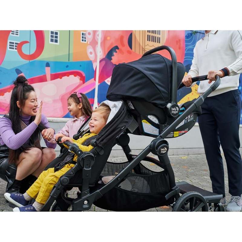 Baby Jogger Glider Board for City Mini 2, City Mini 2, Double GT2, GT2 Double Select, and Select LUX Strollers (Black) - Kidsy