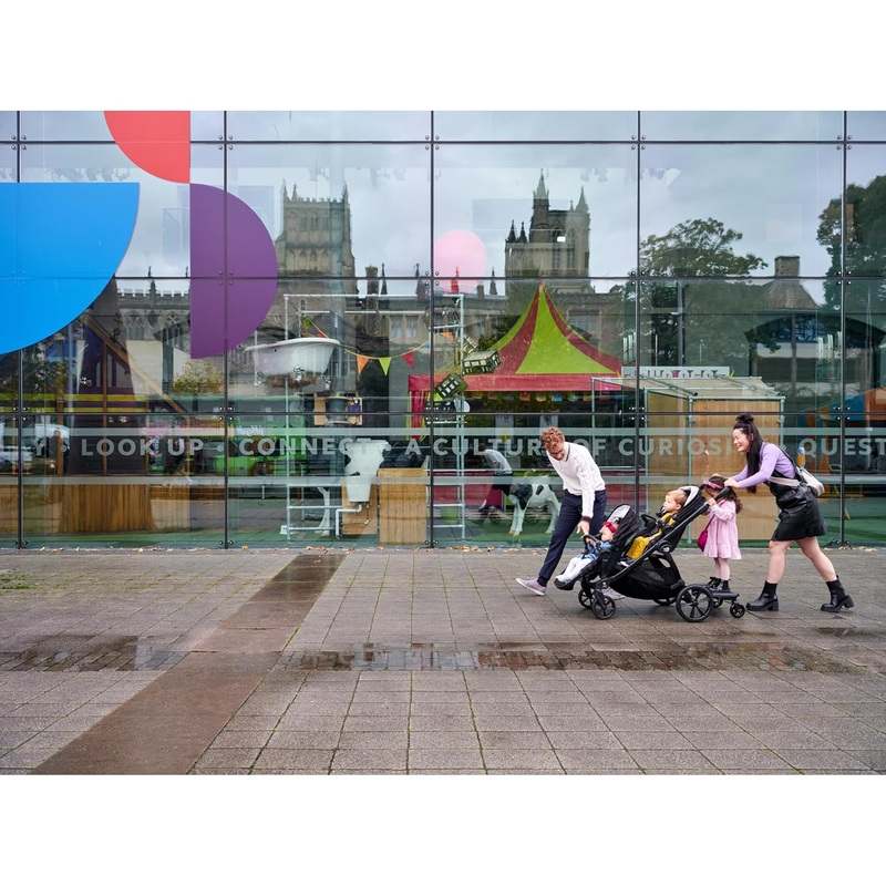 Baby Jogger Glider Board for City Mini 2, City Mini 2, Double GT2, GT2 Double Select, and Select LUX Strollers (Black) - Kidsy