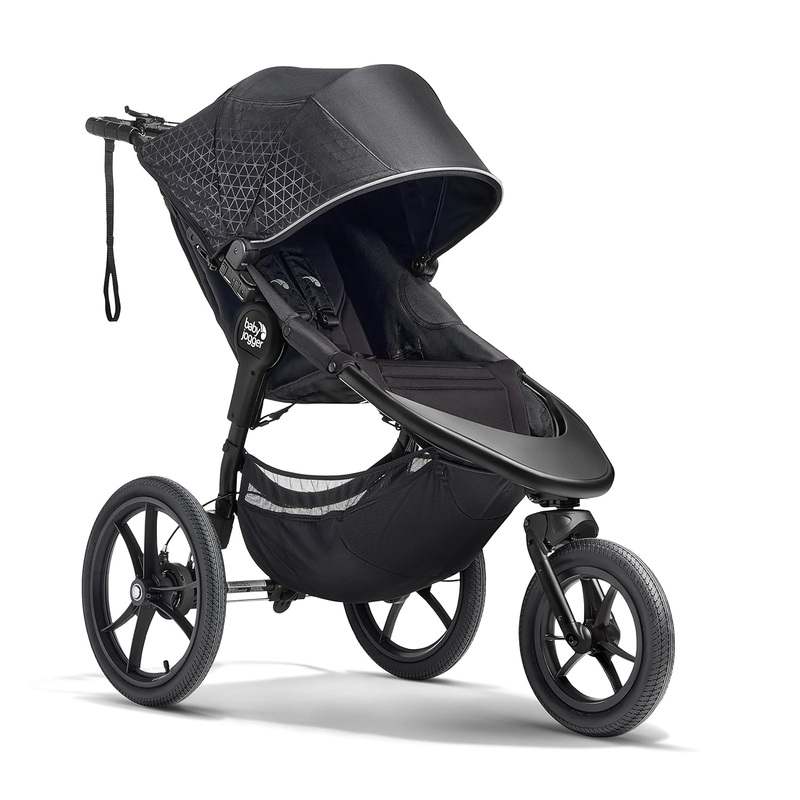 Baby Jogger Summit X3 3 - Wheel Jogging Stroller (Single, Midnight Black) - Kidsy