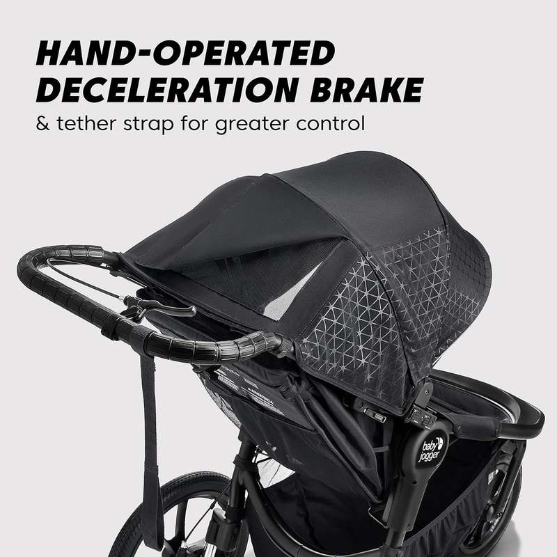 Baby Jogger Summit X3 3 - Wheel Jogging Stroller (Single, Midnight Black) - Kidsy