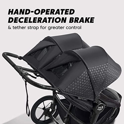 Baby Jogger Summit X3 Double Stroller (Black) - Kidsy