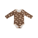 Baby Long - Sleeve Bamboo Bodysuit - Kidsy