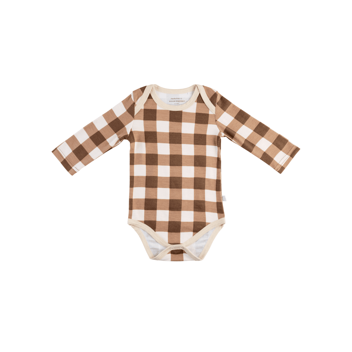 Baby Long - Sleeve Bamboo Bodysuit - Kidsy