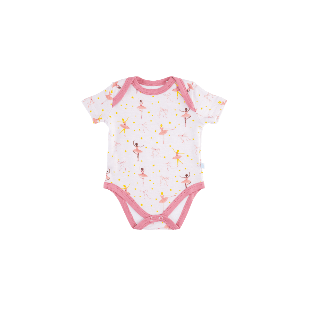 Baby Short - Sleeve Bamboo Bodysuit - Kidsy