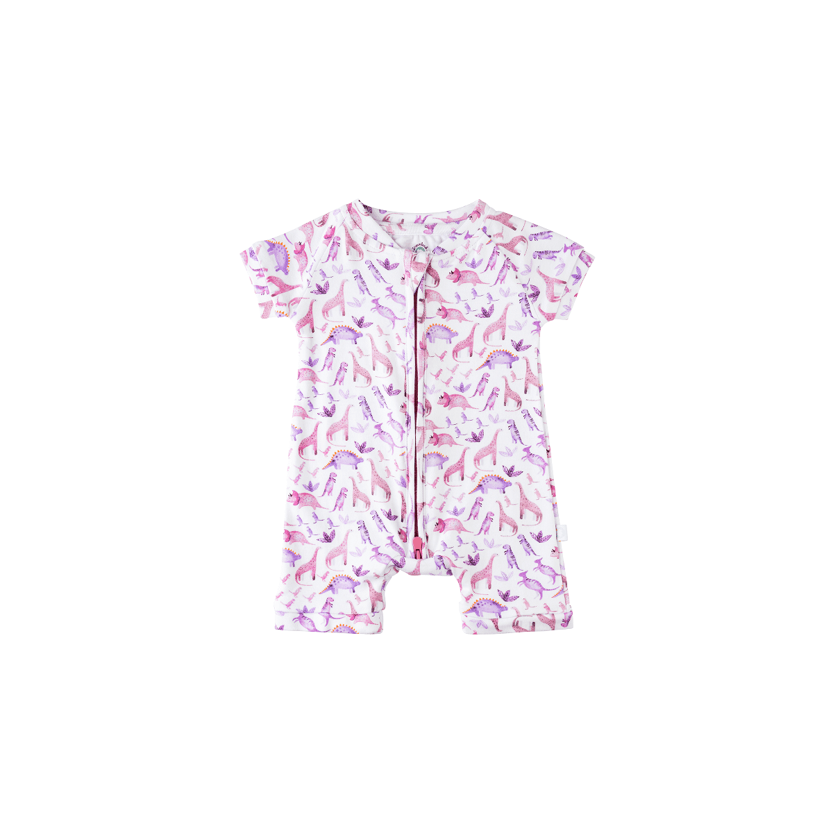 Baby Short - Sleeve Bamboo Romper - Kidsy