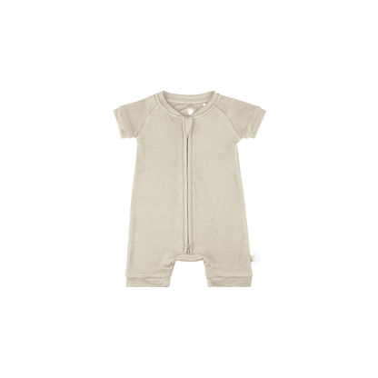 Baby Short - Sleeve Bamboo Romper - Kidsy