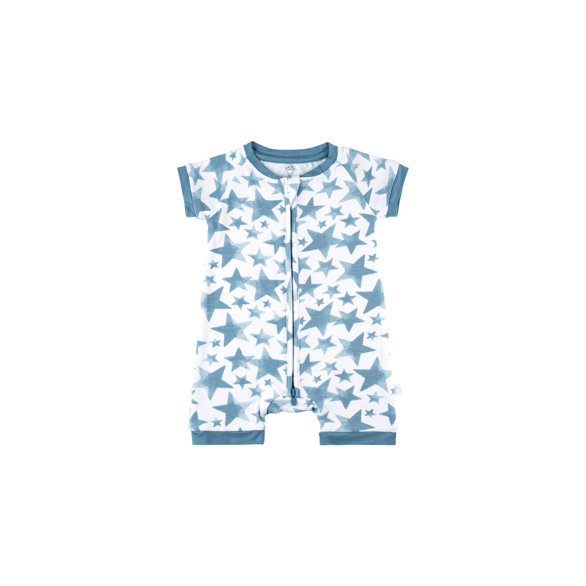 Baby Short - Sleeve Bamboo Romper - Kidsy