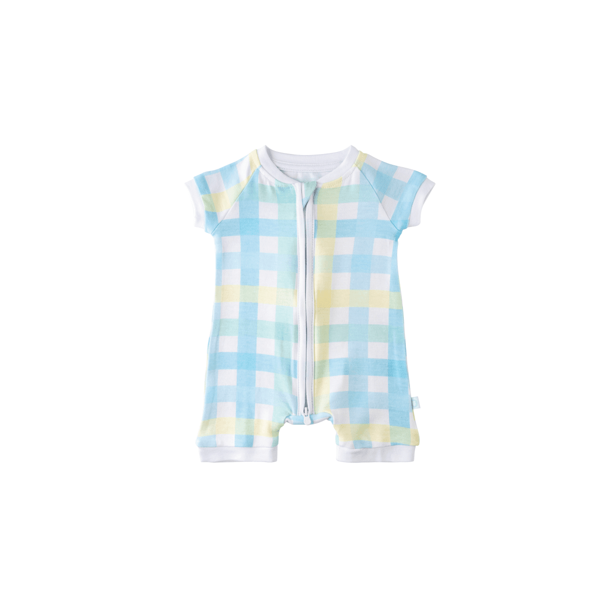 Baby Short - Sleeve Bamboo Romper - Kidsy
