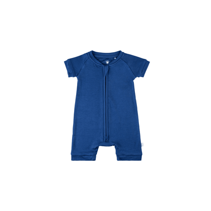 Baby Short - Sleeve Bamboo Romper - Kidsy