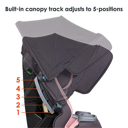 Baby Trend Cover Me 4 - in - 1 Convertible Car Seat (Quartz Pink) - Kidsy
