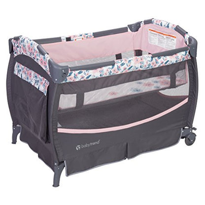 Baby Trend Deluxe II Nursery Center Playard (Bluebell) - Kidsy