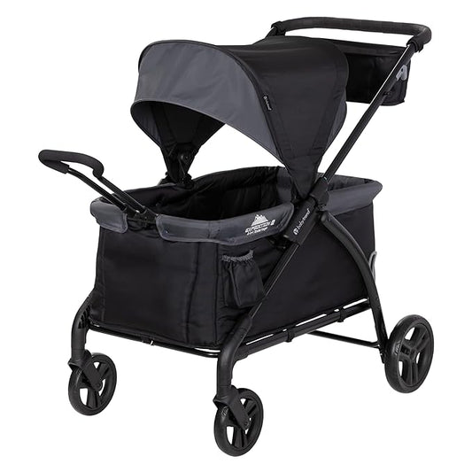 Baby Trend Expedition LTE 2 - in - 1 Stroller Wagon (Madrid Black) - Kidsy