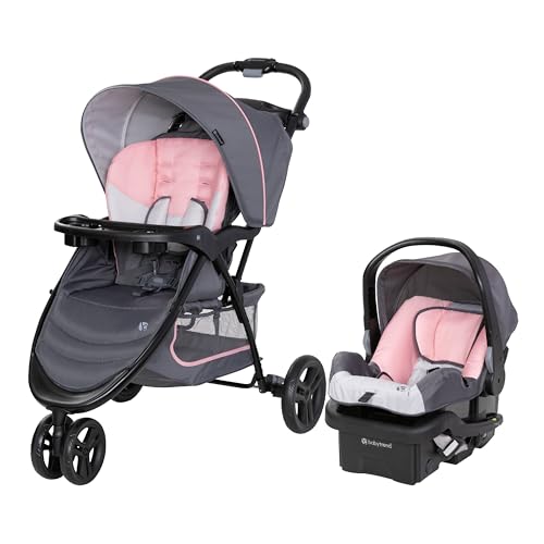 Baby Trend EZ Ride Travel System with EZ - Lift™ Infant Car Seat (Dash Pink) - Kidsy