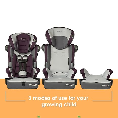 Baby Trend Hybrid SI 3 - in - 1 Booster Car Seat (Dash Plum) - Kidsy