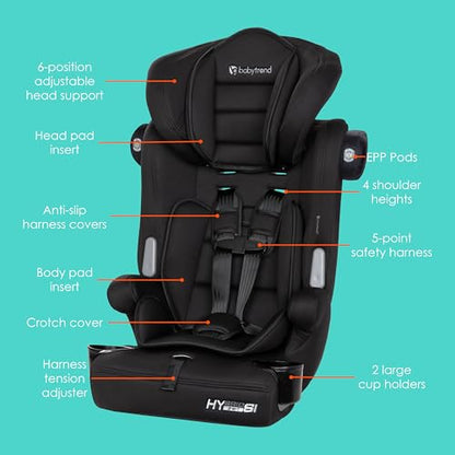 Baby Trend Hybrid SI 3 - in - 1 Booster Car Seat (Hoboken Black) - Kidsy