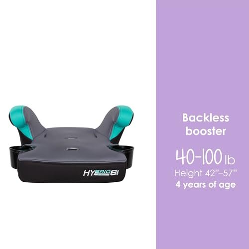 Baby Trend Hybrid SI 3 - in - 1 Booster Car Seat (Teal) - Kidsy