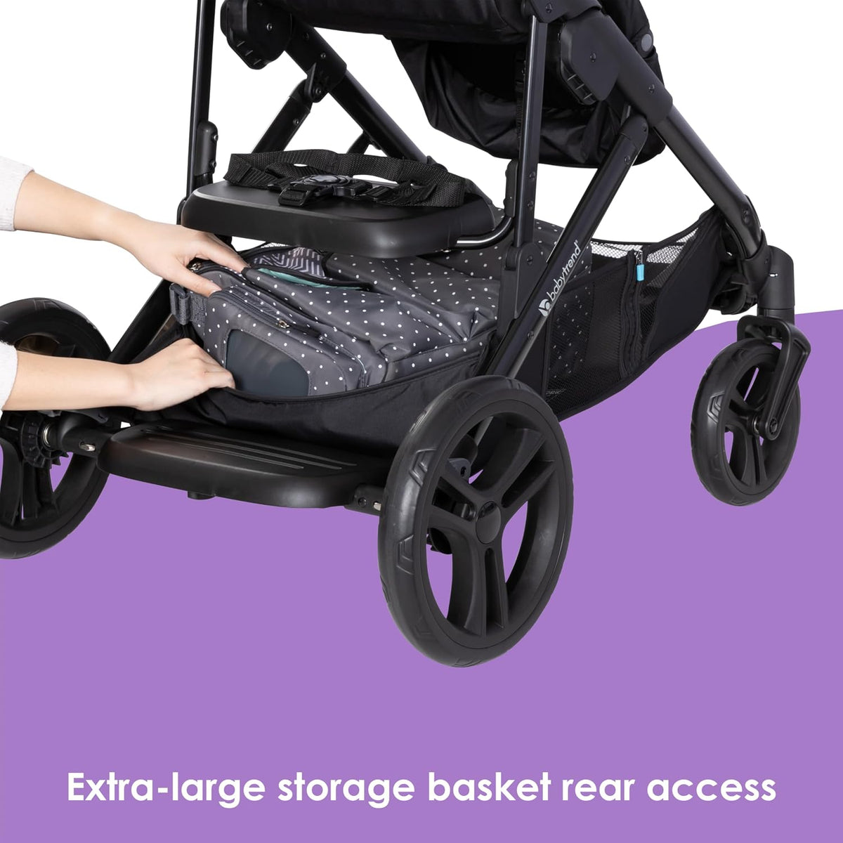 Baby Trend Morph Single to Double Modular Stroller (Dash Grey) - Kidsy