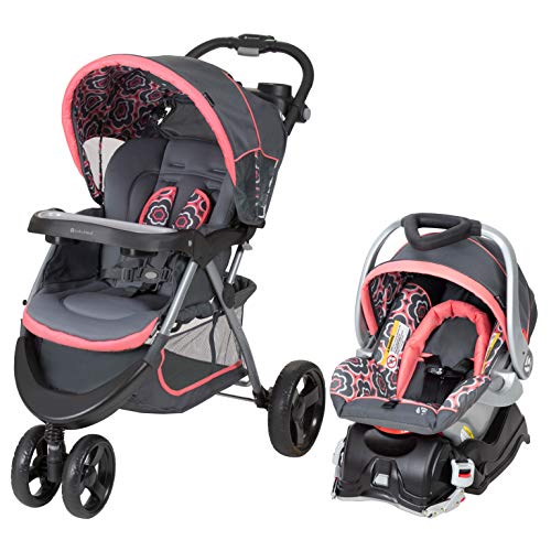 Baby Trend Nexton Travel System (Coral Floral) - Kidsy