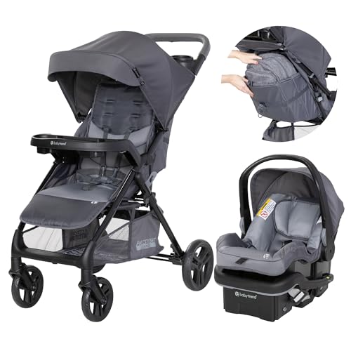 Baby Trend Passport Cargo Travel System (Grey Bamboo) - Kidsy