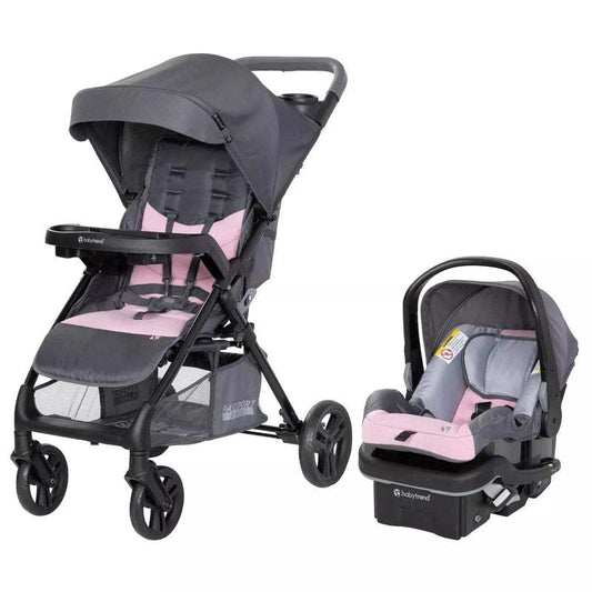 Baby Trend Passport Cargo Travel System (Pink Bamboo) - Kidsy