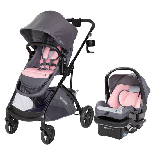 Baby Trend Passport Switch 6 - in - 1 Modular Travel System (Dash Pink) - Kidsy