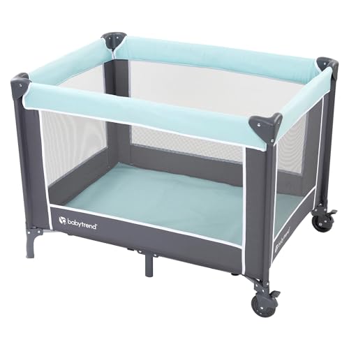 Baby Trend Portable Playard (Twinkle Blue) - Kidsy