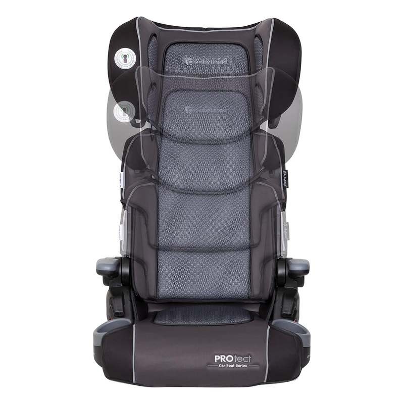 Baby Trend Protect 2 - in - 1 Booster Seat (Grey Tech) - Kidsy