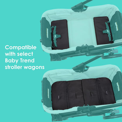 Baby Trend Seat2Mat Stroller Wagon Seat Mat (Black) - Kidsy