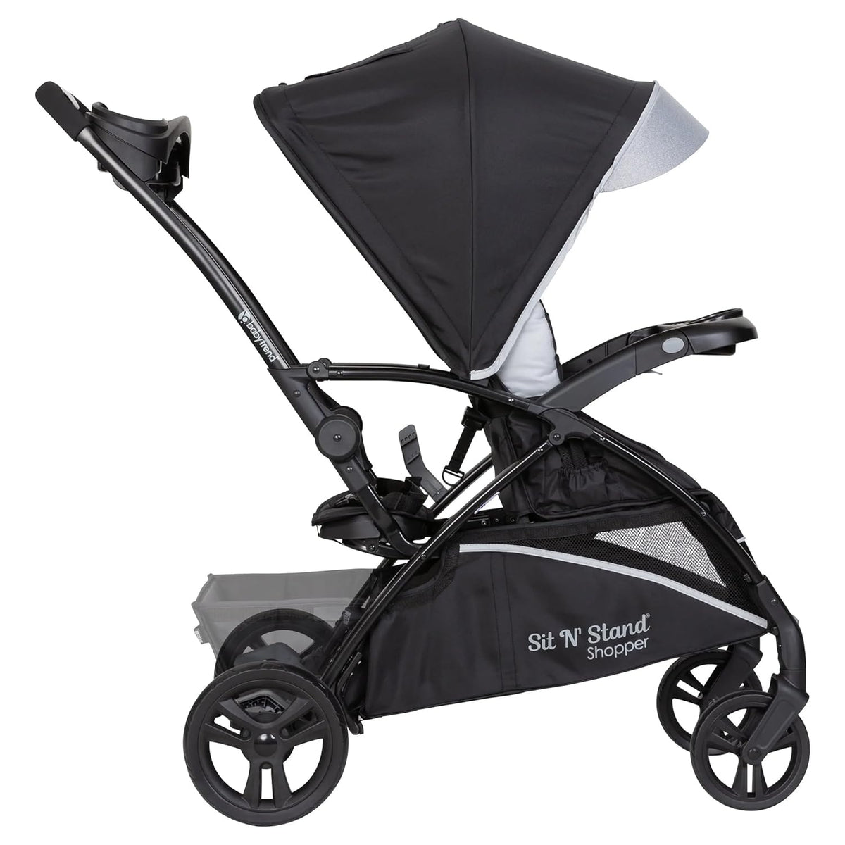 Baby Trend Sit N’ Stand 5 - in - 1 Shopper Travel System (Moondust) - Kidsy