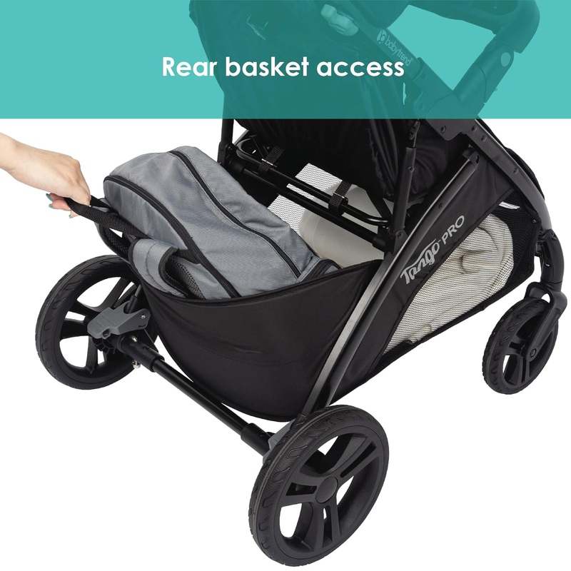 Baby Trend Tango Pro Stroller Travel System with Secure - Lift Infant Car Seat (Dash Tan) - Kidsy