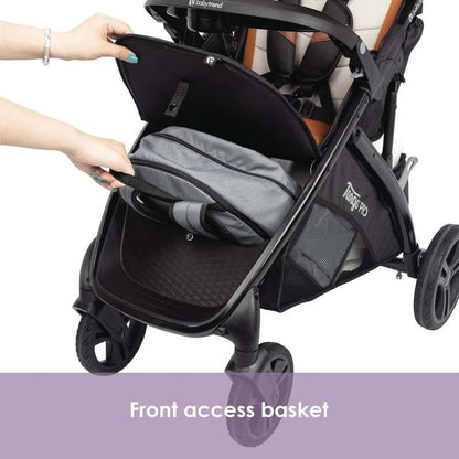 Baby Trend Tango Pro Stroller Travel System with Secure - Lift Infant Car Seat (Dash Tan) - Kidsy