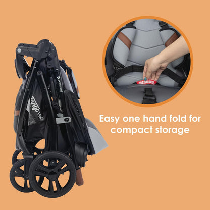Baby Trend Tango PRO Travel System with Secure-Lift Infant Car Seat (Dash Black) - Kidsy
