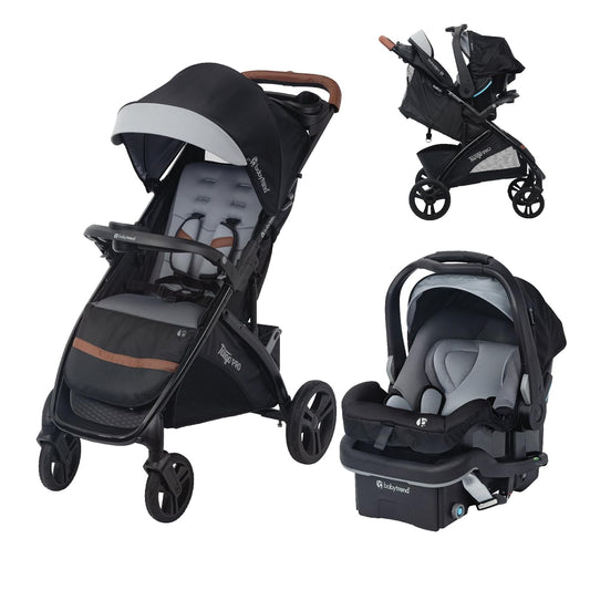 Baby Trend Tango PRO Travel System with Secure-Lift Infant Car Seat (Dash Black) - Kidsy