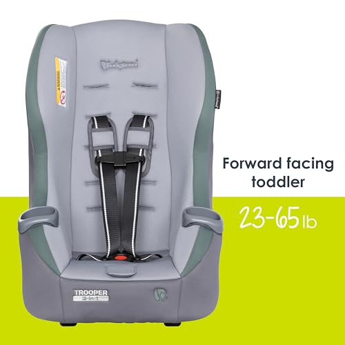 Baby Trend Trooper 3 - in - 1 Convertible Car Seat (Dash Sage) - Kidsy