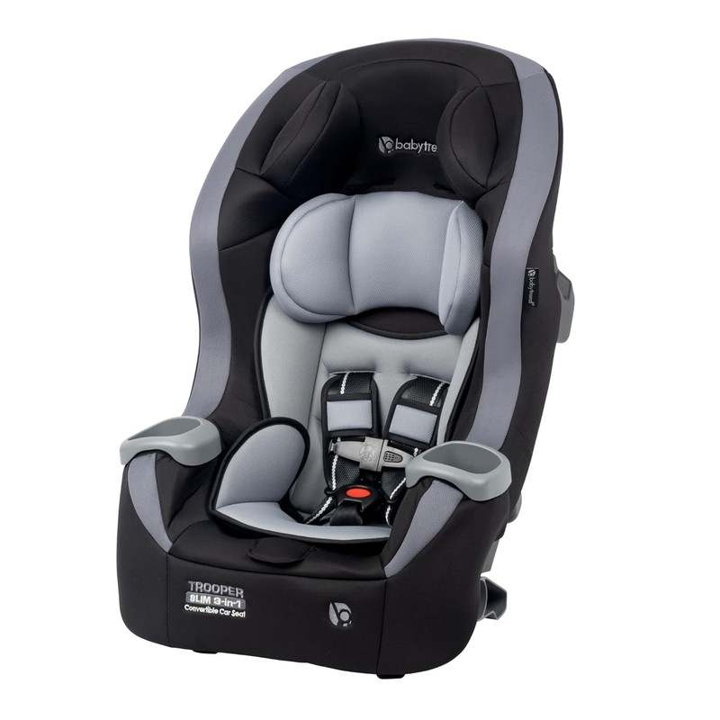 Baby Trend Trooper Slim 3 - in - 1 Convertible Car Seat (Dash Black) - Kidsy