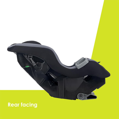 Baby Trend Trooper Slim 3 - in - 1 Convertible Car Seat (Dash Black) - Kidsy