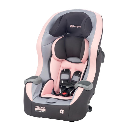Baby Trend Trooper Slim 3 - in - 1 Convertible Car Seat (Quartz Pink) - Kidsy