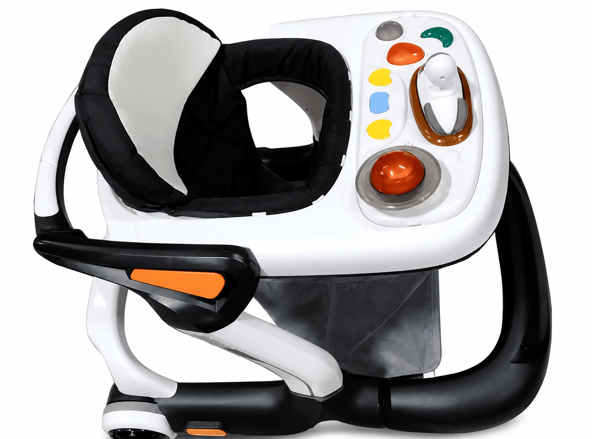 Baby Walker Music & Lights Baby Walker (Black&White) - Kidsy