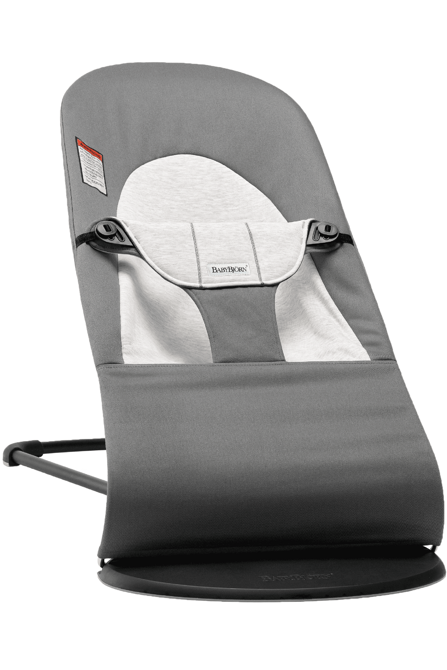 BabyBjorn Bouncer Balance Soft Cotton Jersey (Dark Gray / Gray)