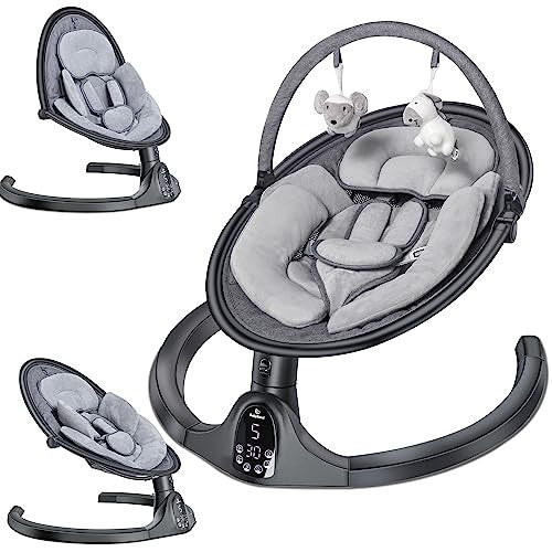 BabyBond Baby Swings for Infants to Toddler (Black) - Kidsy