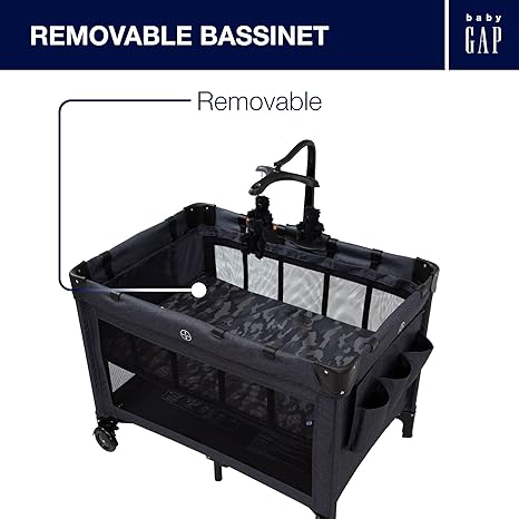 BabyGap Deluxe Play Yard (Black Camo) - Kidsy